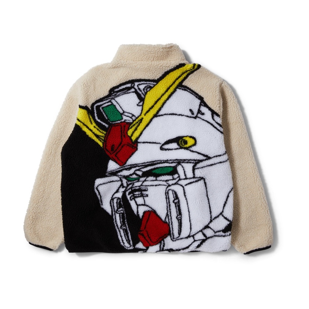 HUF X GUNDAM ZERO-ONE SHERPA JACKET